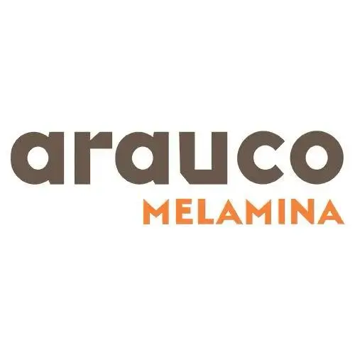 Logo de Arauco Melamina, proveedor de tableros con protección de cobre antimicrobiana utilizados en closets y cocinas Legno Muebles.